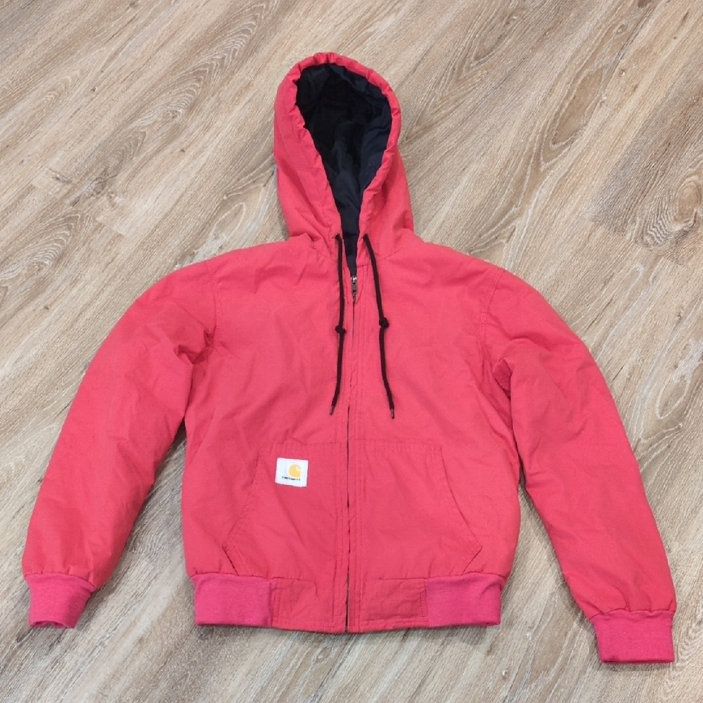 ❤️🧡Carhartt Women's Coral Hooded Puffer Jacket size Medium❤️🧡